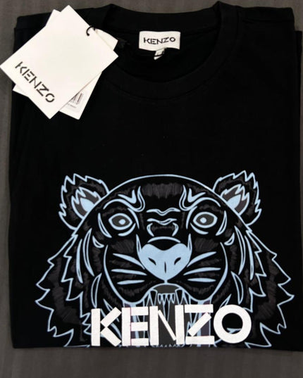 KZ Classic Cotton T-Shirt with Tiger Motif | Premium Casual Tee