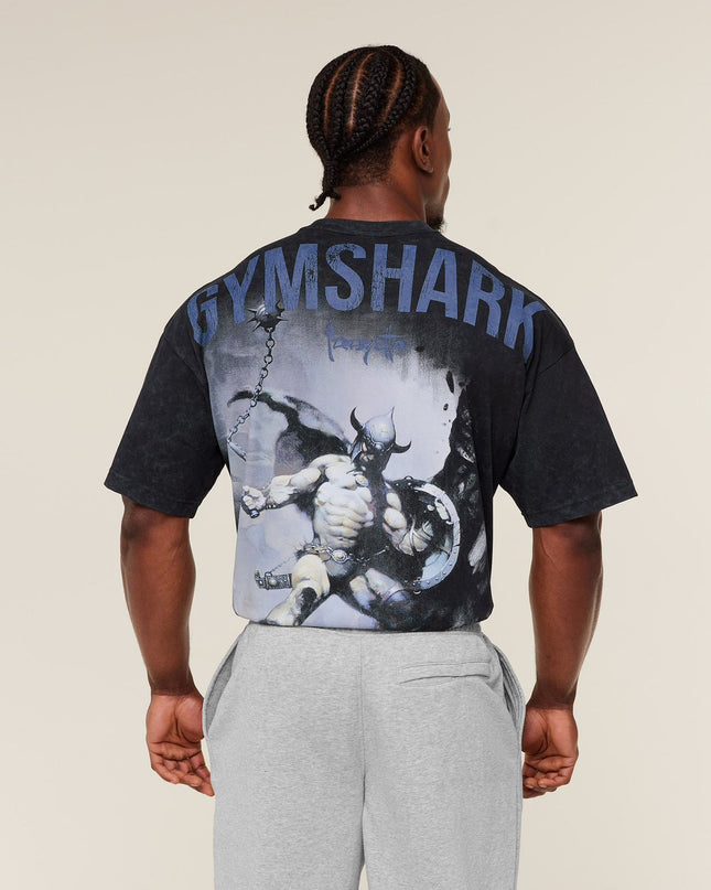 POWER X FRAZETTA GRAPHIC T-SHIRT