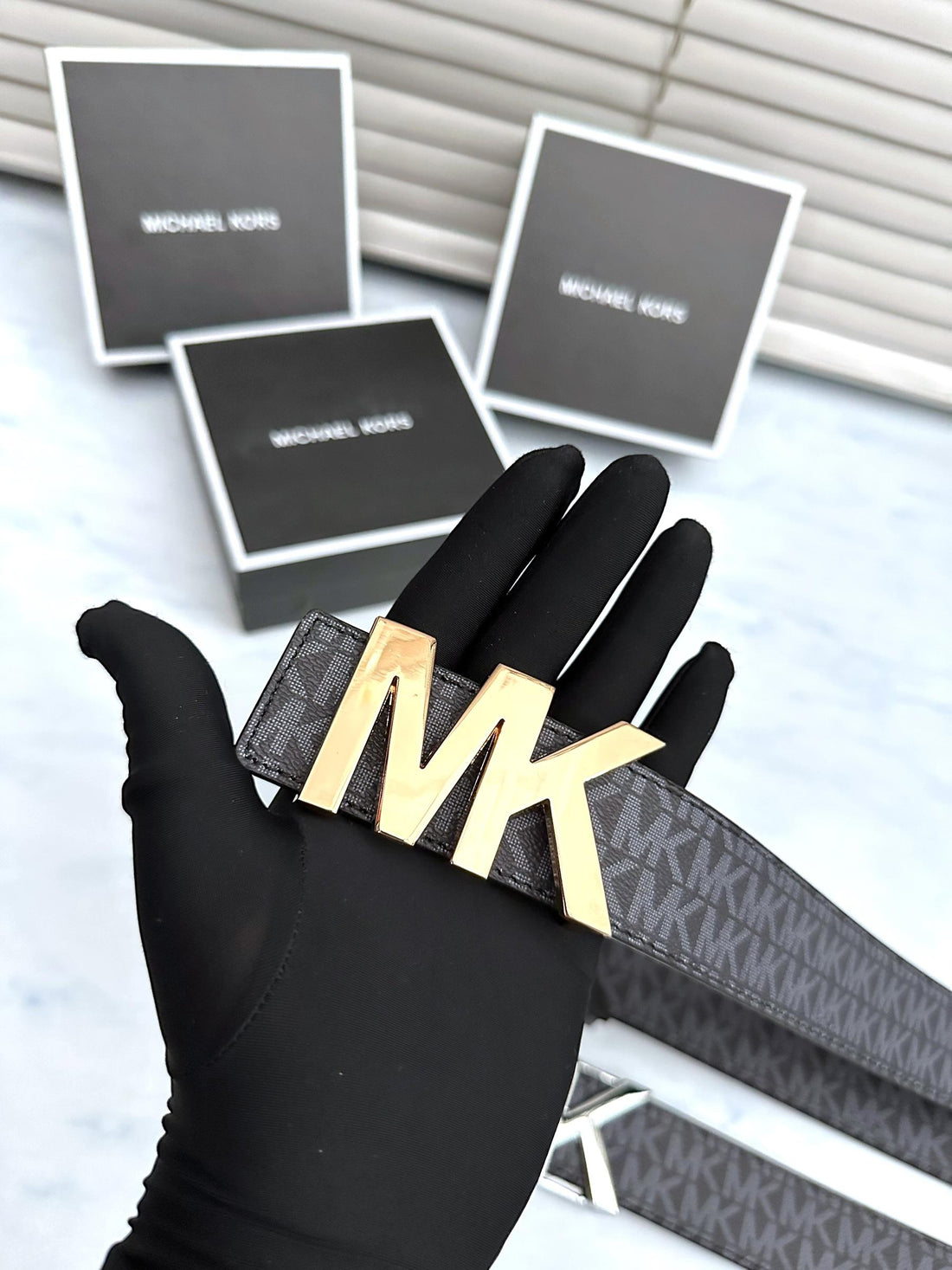 M.K. Imported Quality Exclusive Belts – With Brand Box