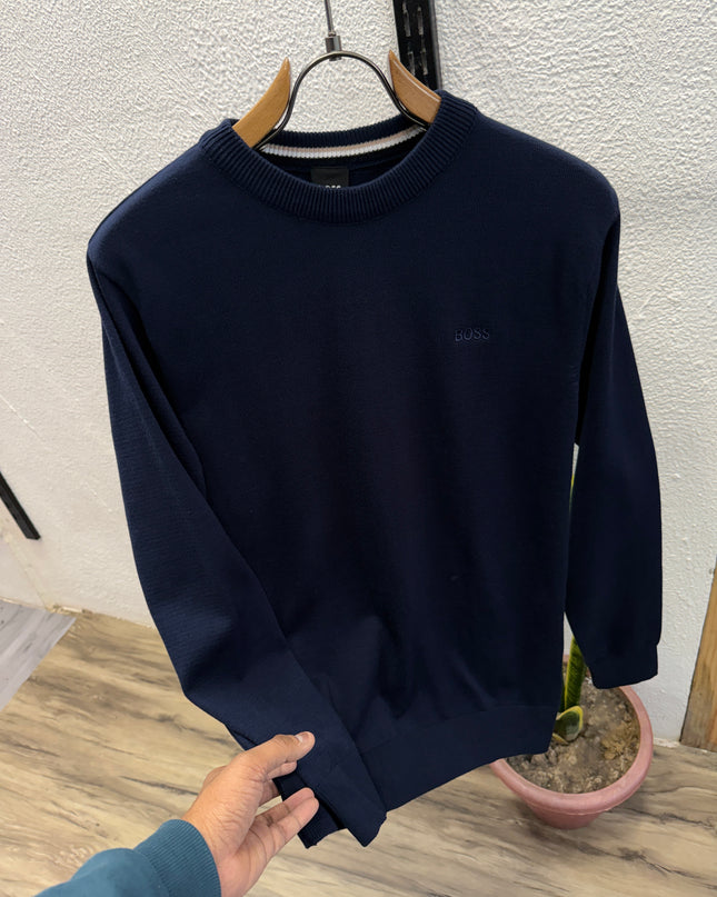 Original Sweater Inspired by Hugo Bross - Size 2XL Navy