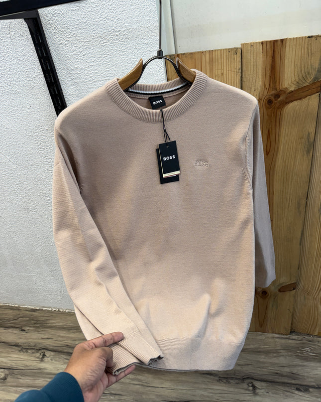 Original Sweater Inspired by Hugo Bross Beige