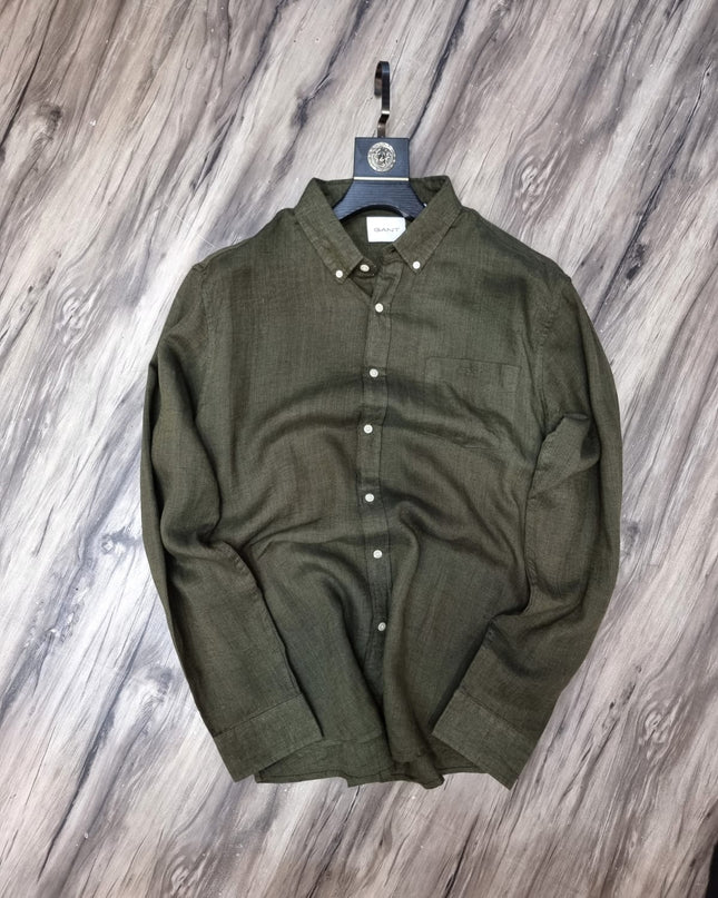 Linen Shirt Inspired by Gant (Size XL) 052F7AAE EA82 4809 87AA 077C1AA5A722