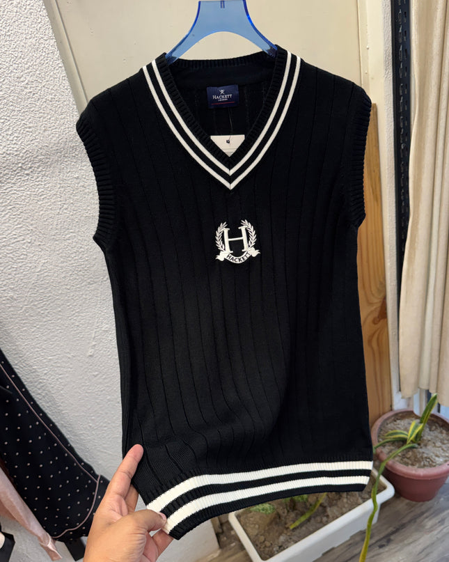 Original Half Sweater Inspired by Hacket Black image 2
