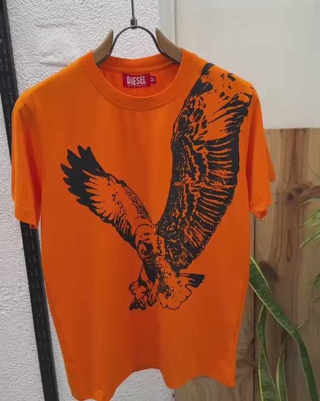 DIESEL | Premium Men’s Graphic Logo T-Shirts – Signature Cotton Crew Neck Streetwear