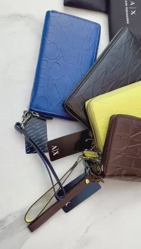 AX Long Wallet with Pouch Packaging