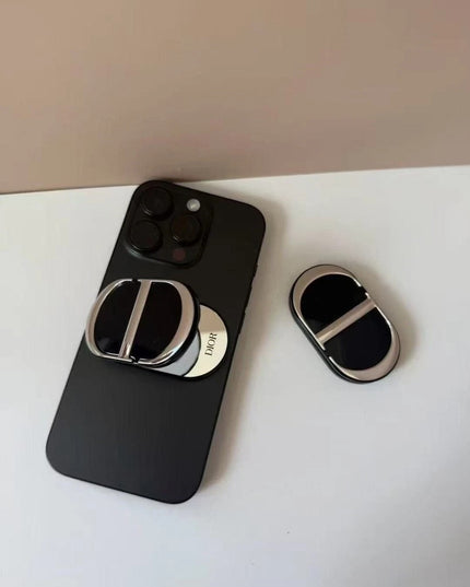 2026 Dior New CD Logo Makeup Mirror with Phone Holder Stand Dual Mirror 3M